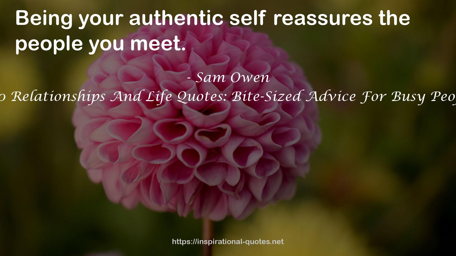 your authentic self  QUOTES