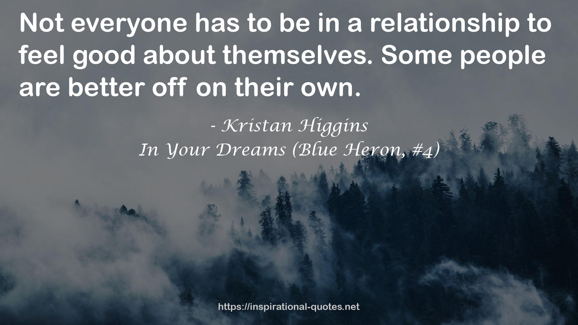 In Your Dreams (Blue Heron, #4) QUOTES