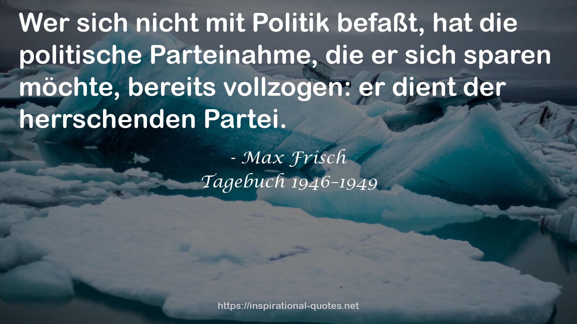 Tagebuch 1946–1949 QUOTES