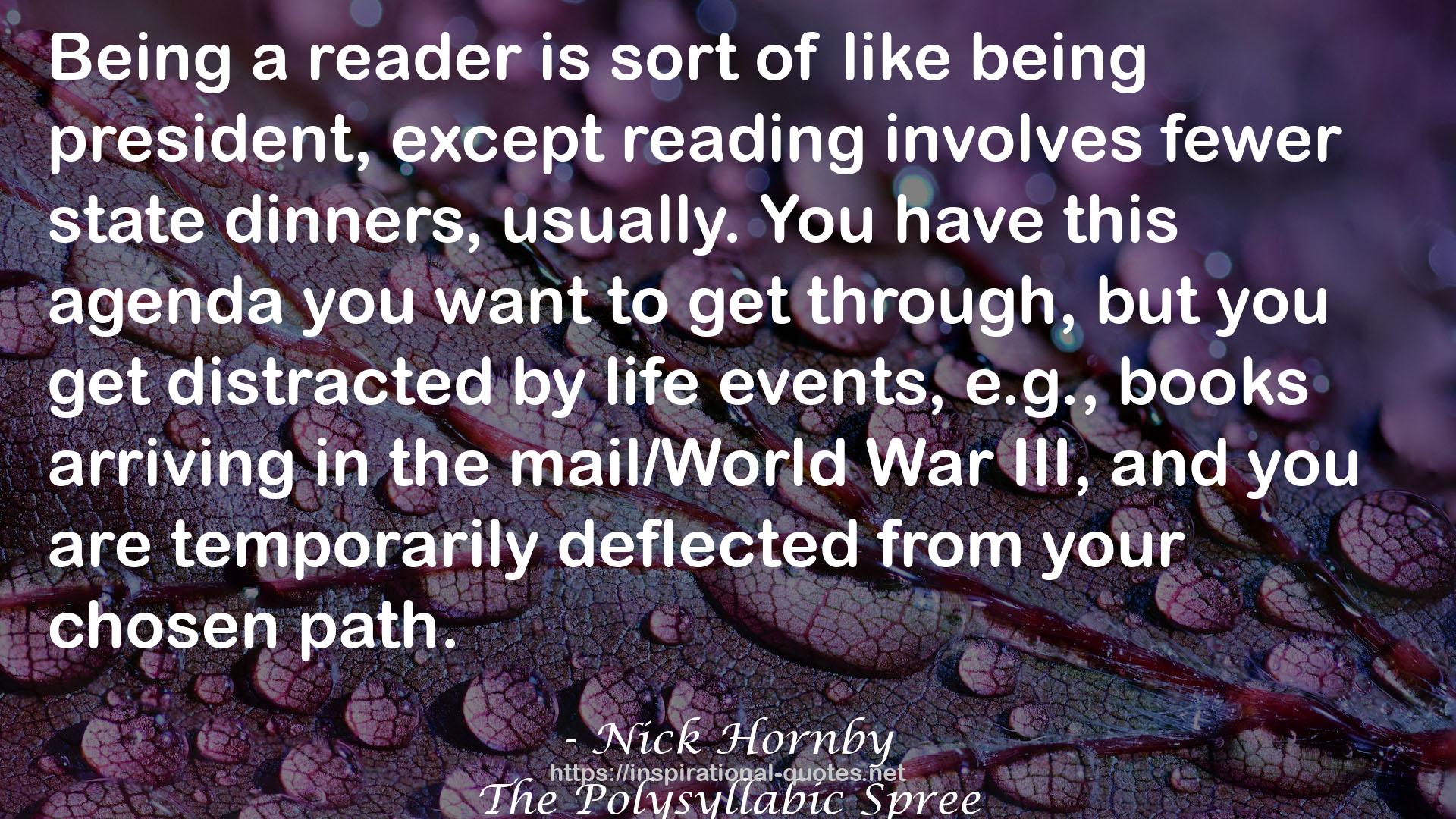 Nick Hornby QUOTES