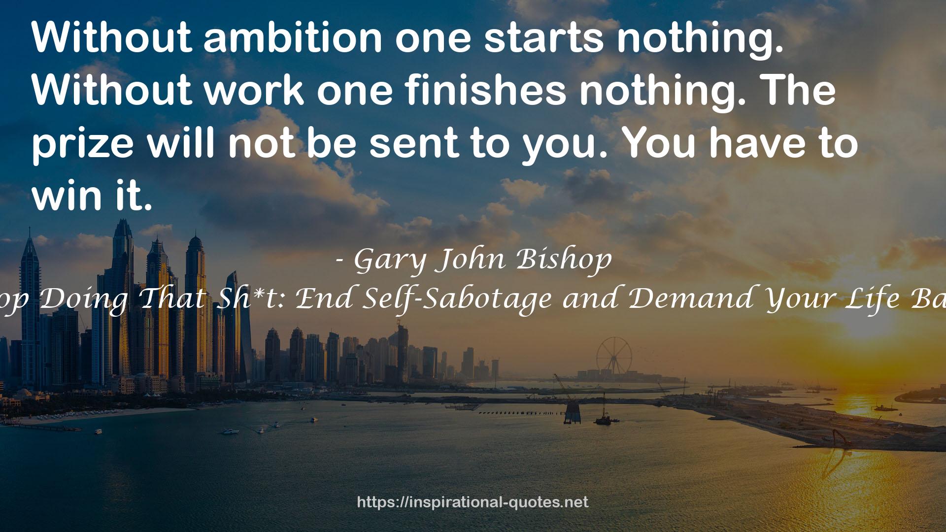 Gary John Bishop QUOTES