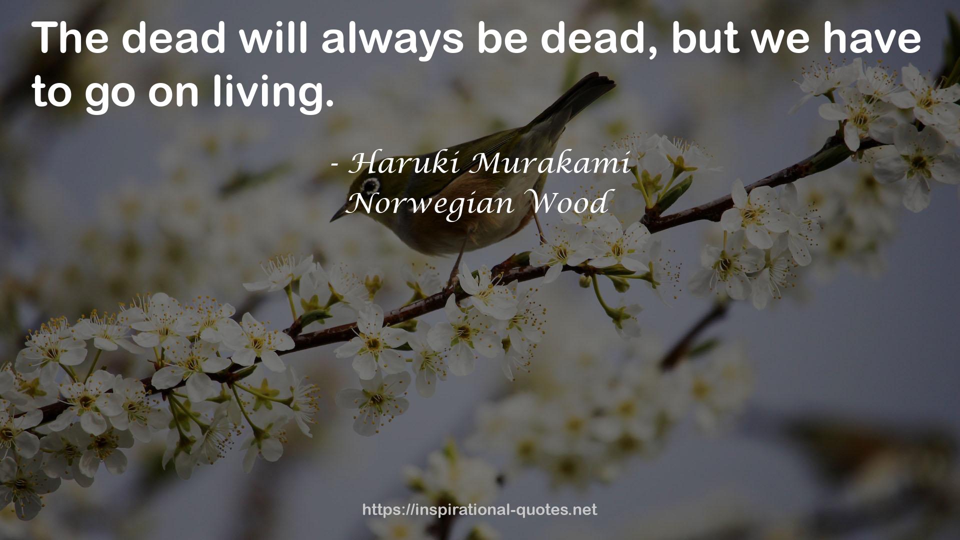 Norwegian Wood QUOTES