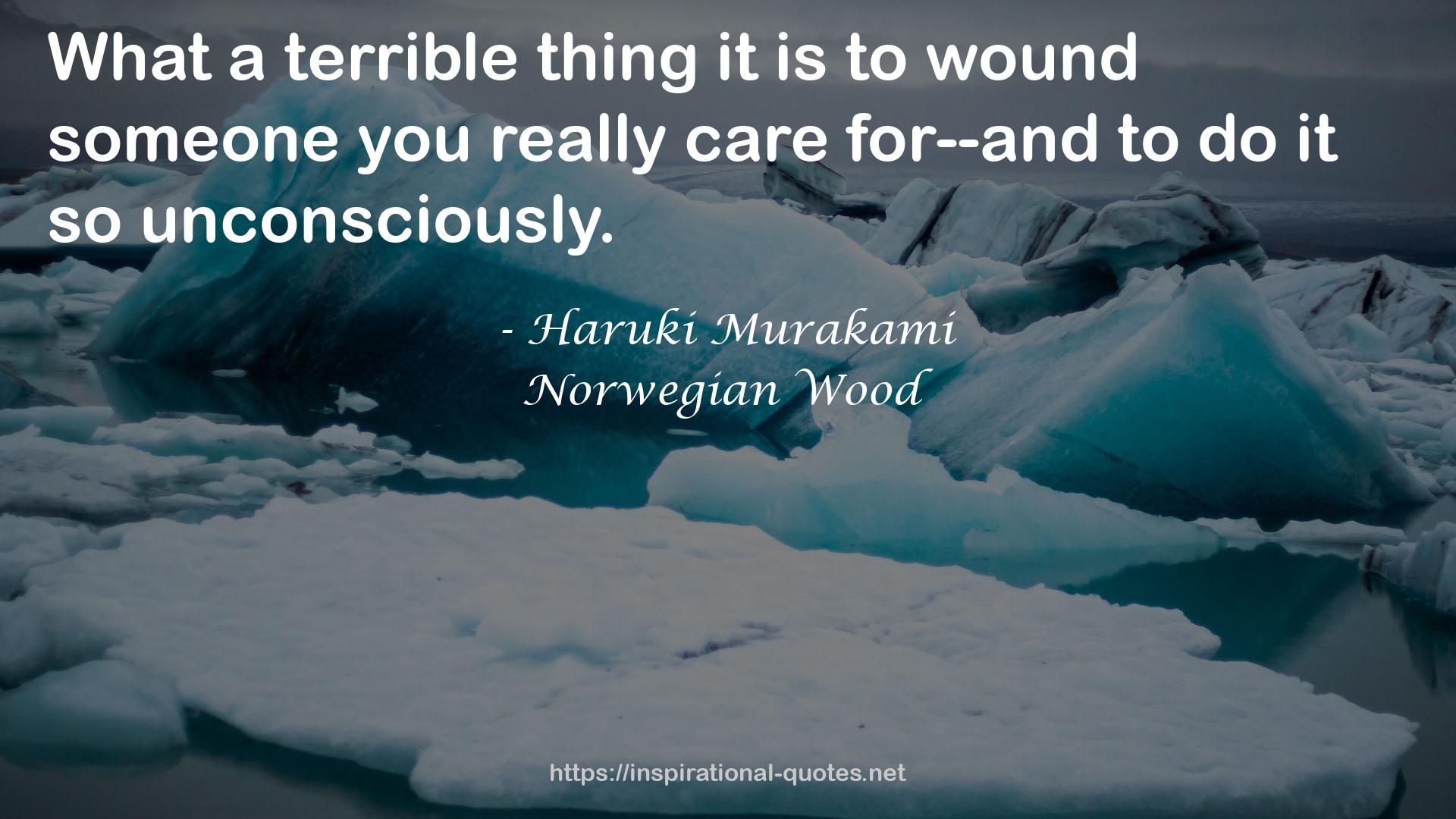 Norwegian Wood QUOTES