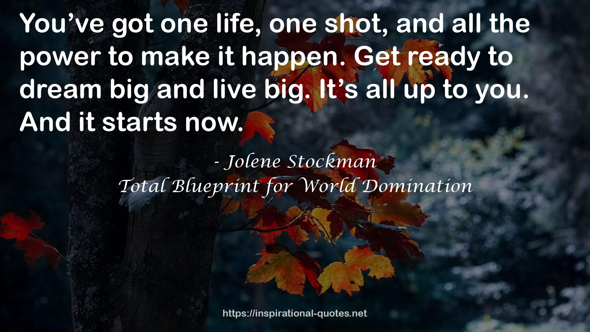 Jolene Stockman QUOTES