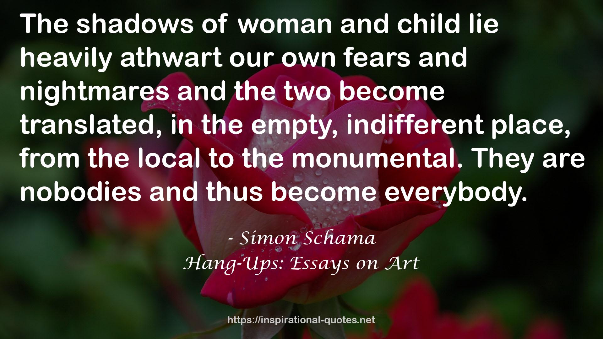 Hang-Ups: Essays on Art QUOTES