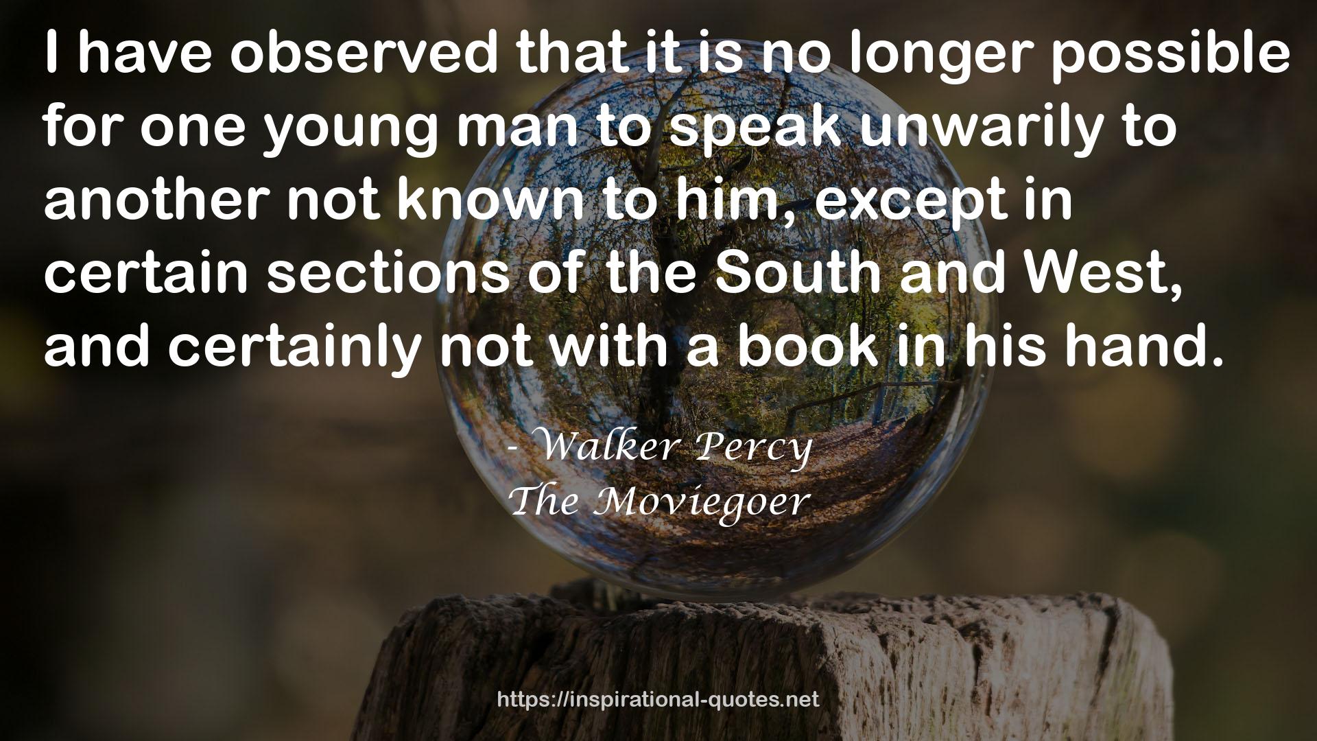 Walker Percy QUOTES