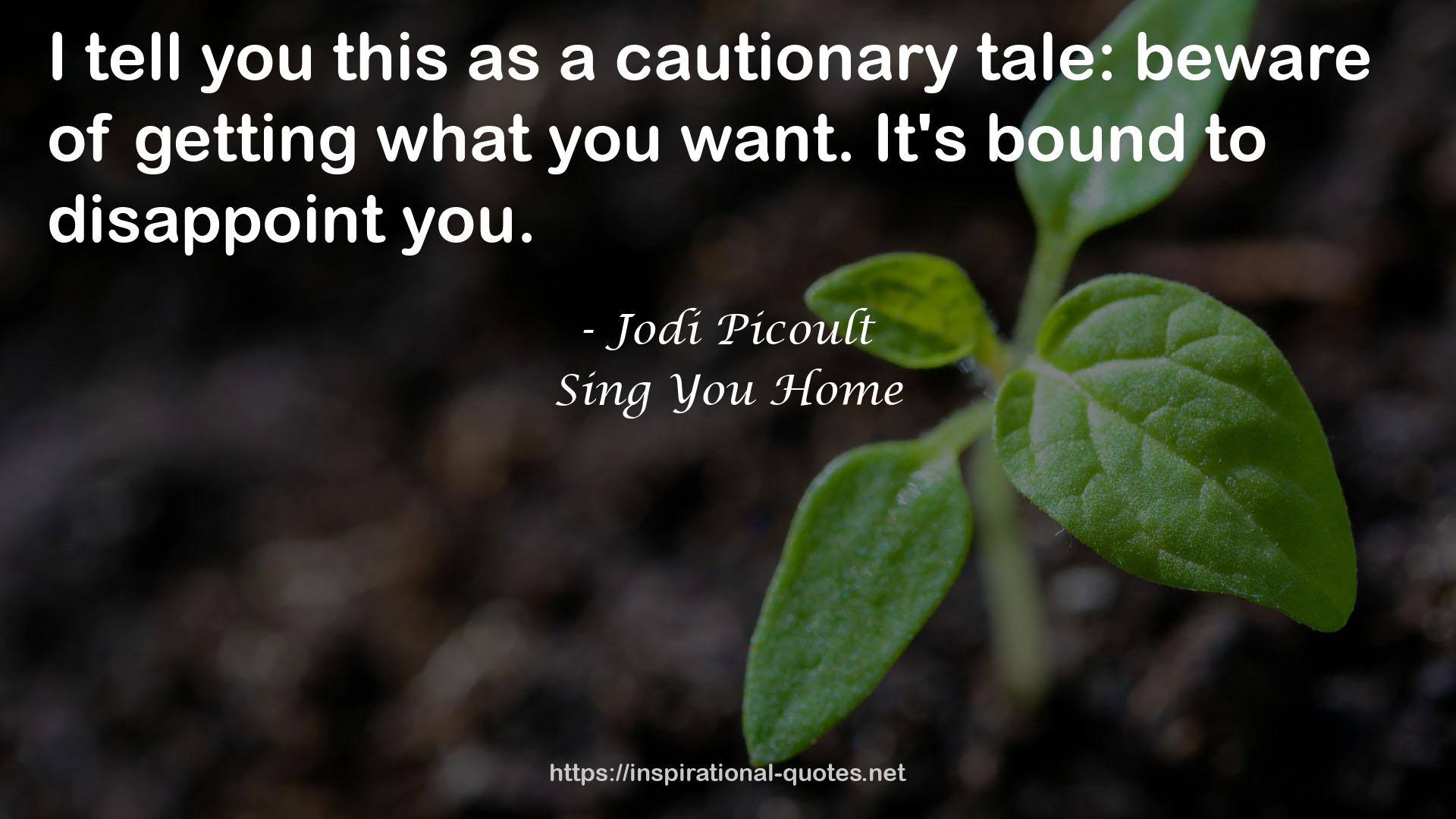 Sing You Home QUOTES