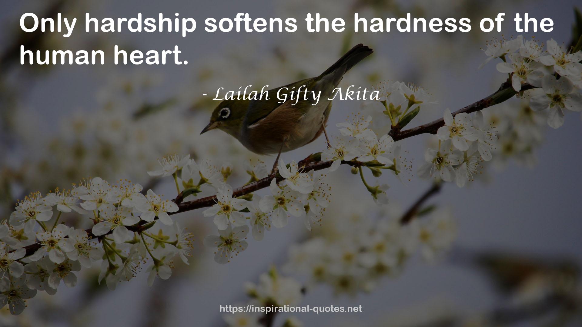 the hardness  QUOTES