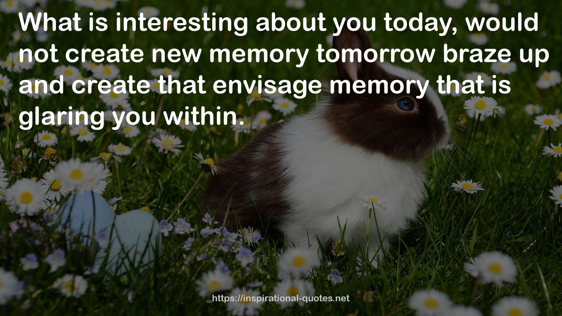 that envisage memory  QUOTES