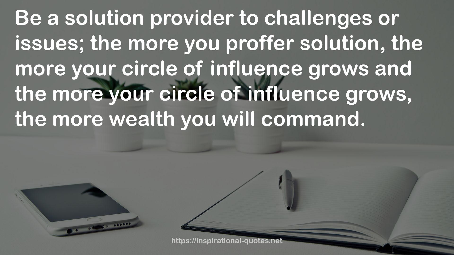 a solution provider  QUOTES