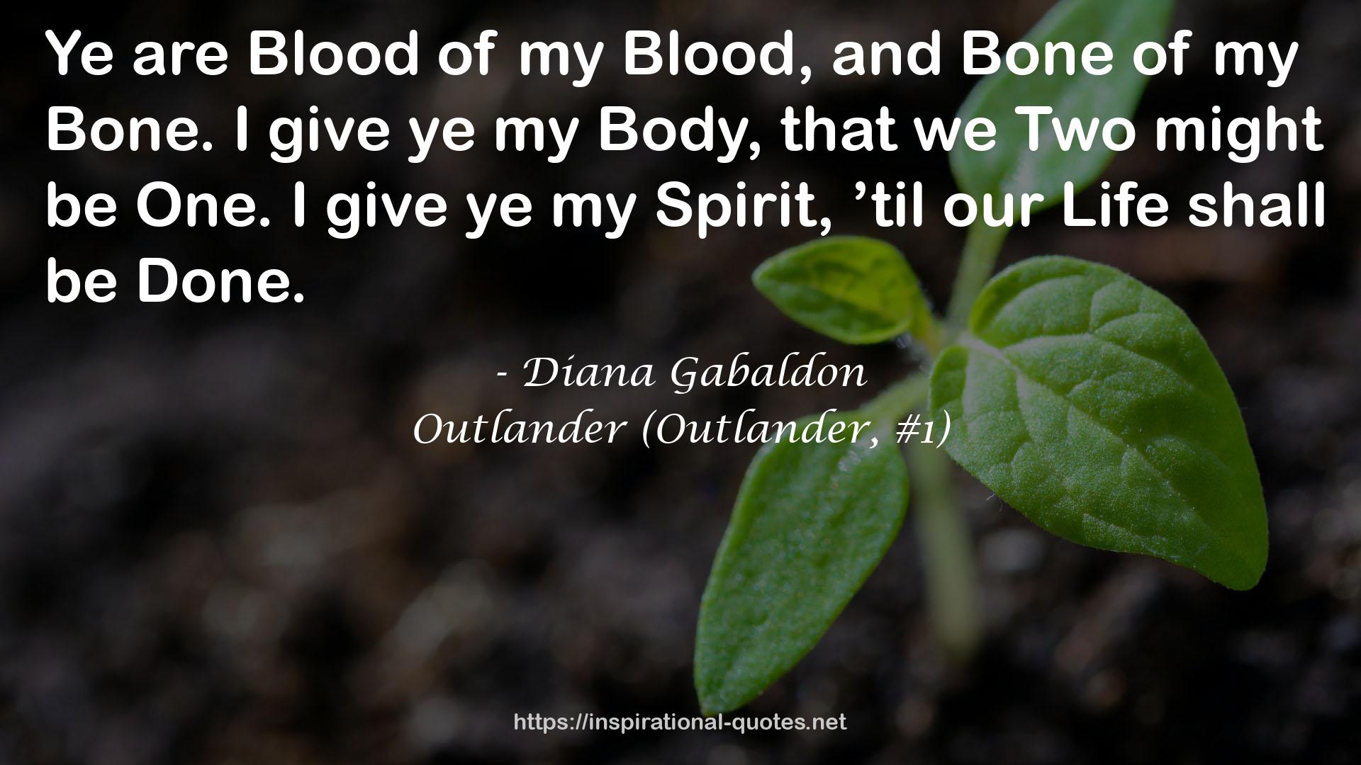 Outlander (Outlander, #1) QUOTES