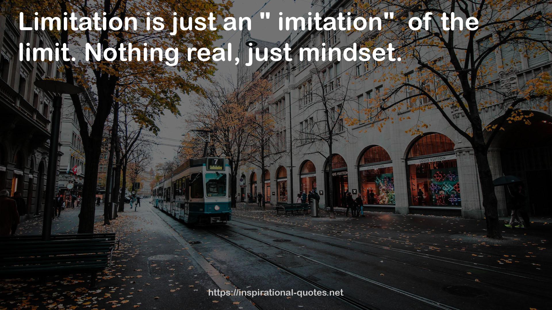 limitation  QUOTES