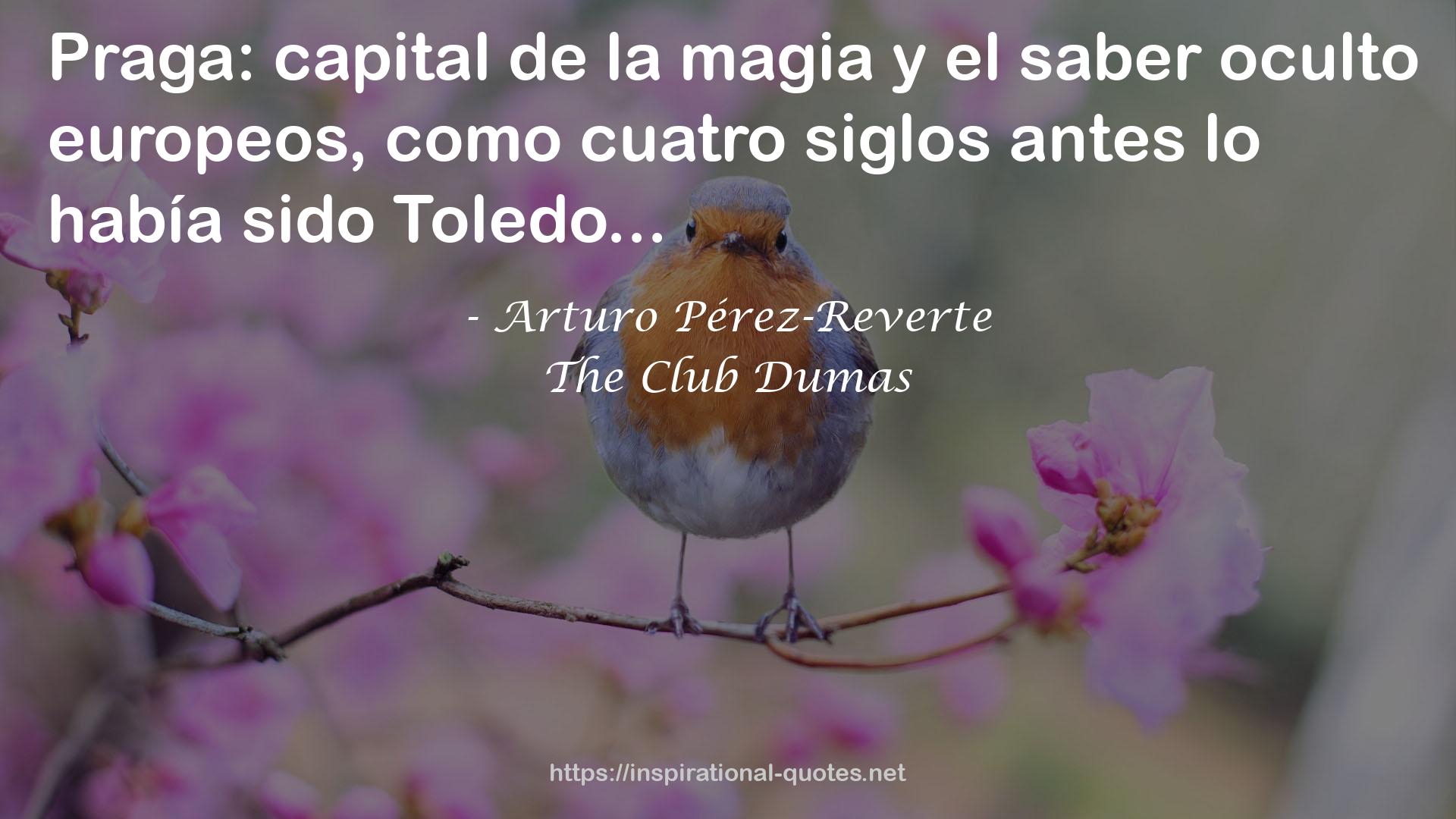 The Club Dumas QUOTES