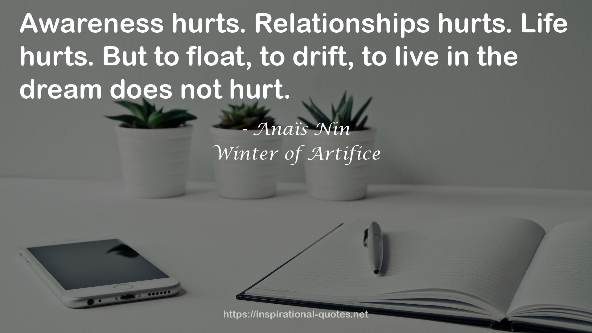 Winter of Artifice QUOTES