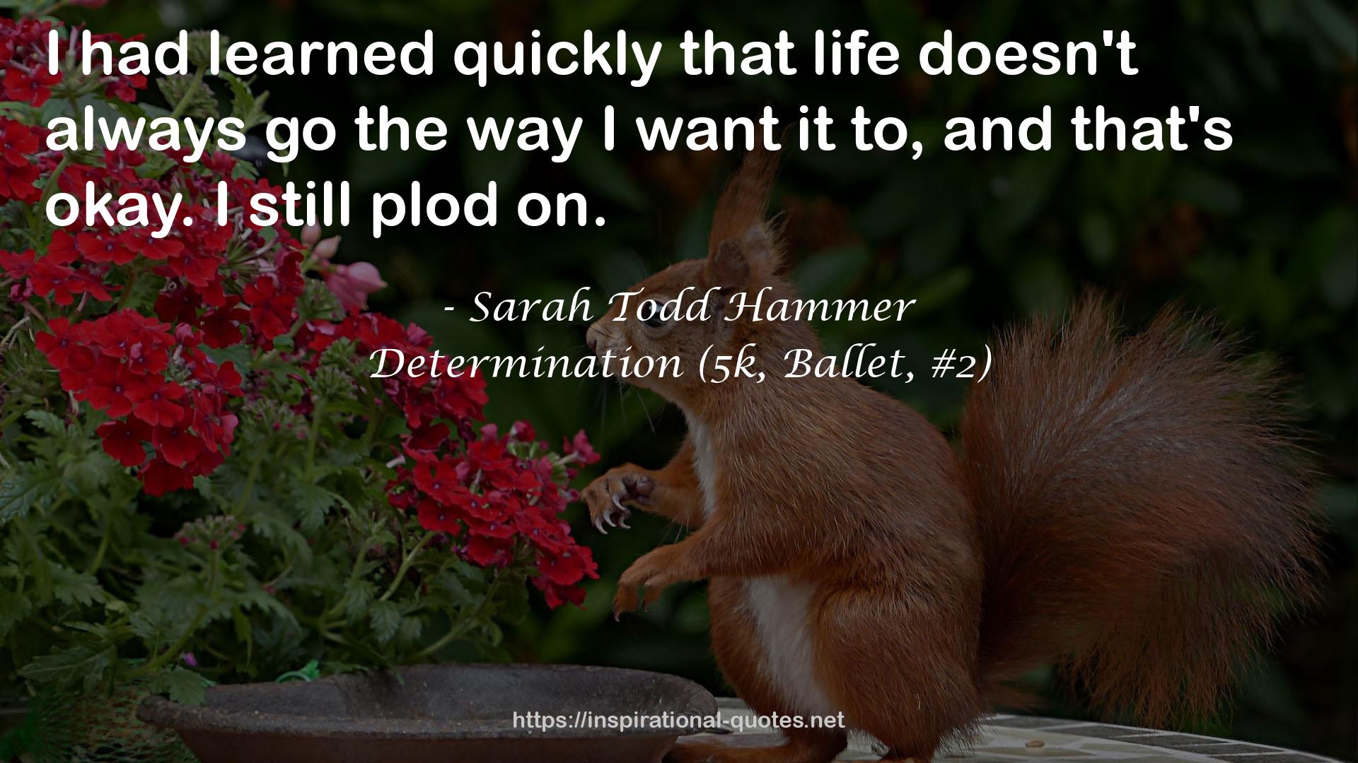 Determination (5k, Ballet, #2) QUOTES