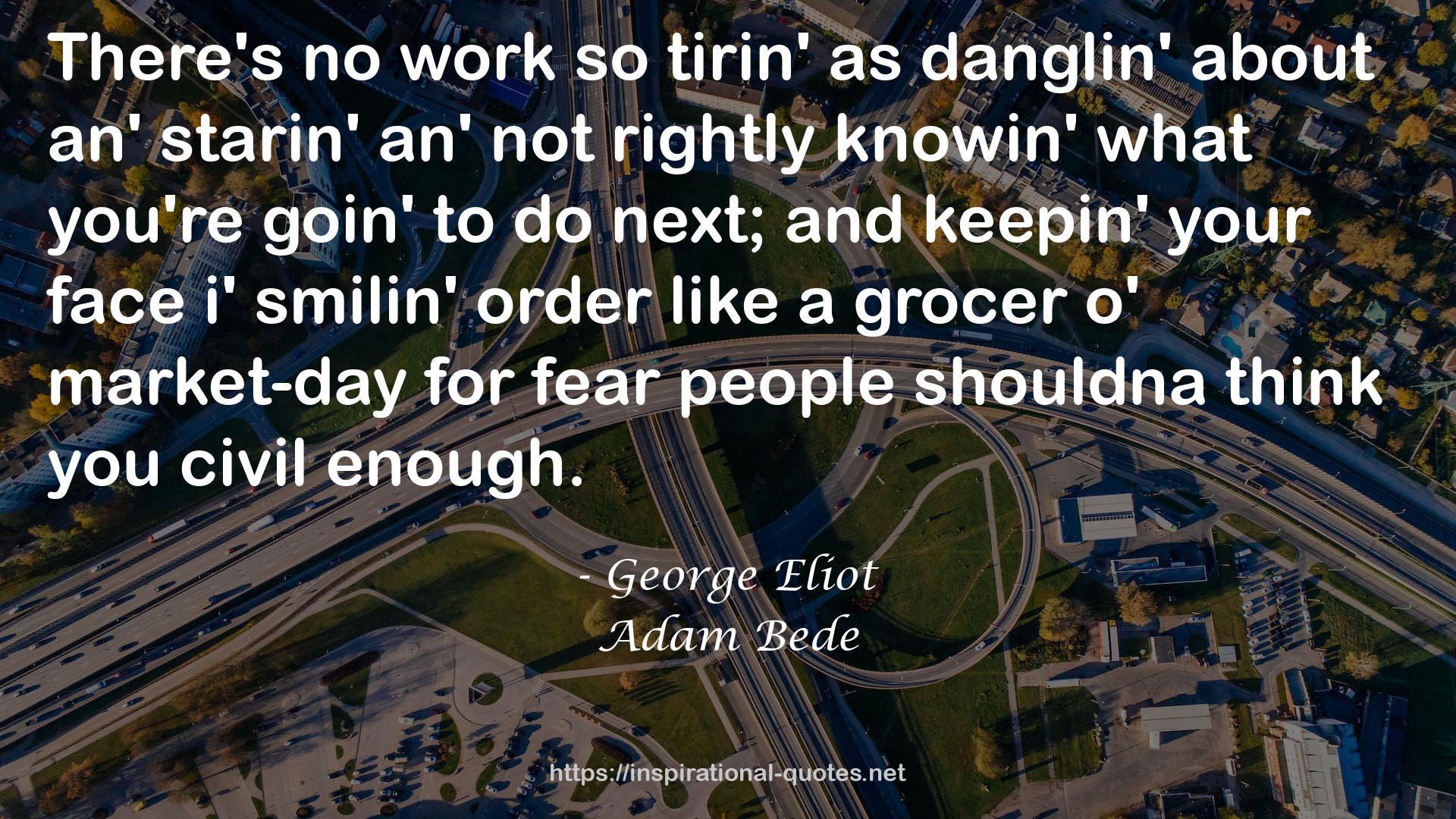 Adam Bede QUOTES