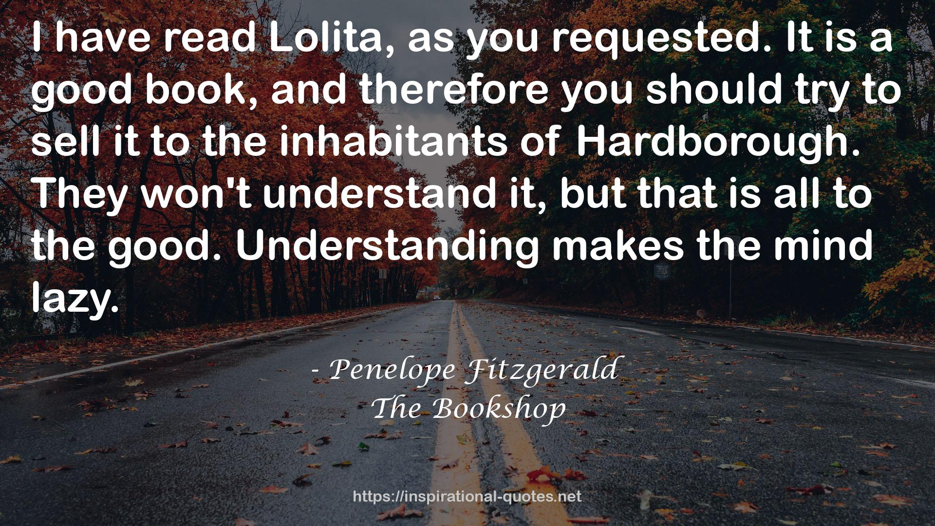 Penelope Fitzgerald QUOTES