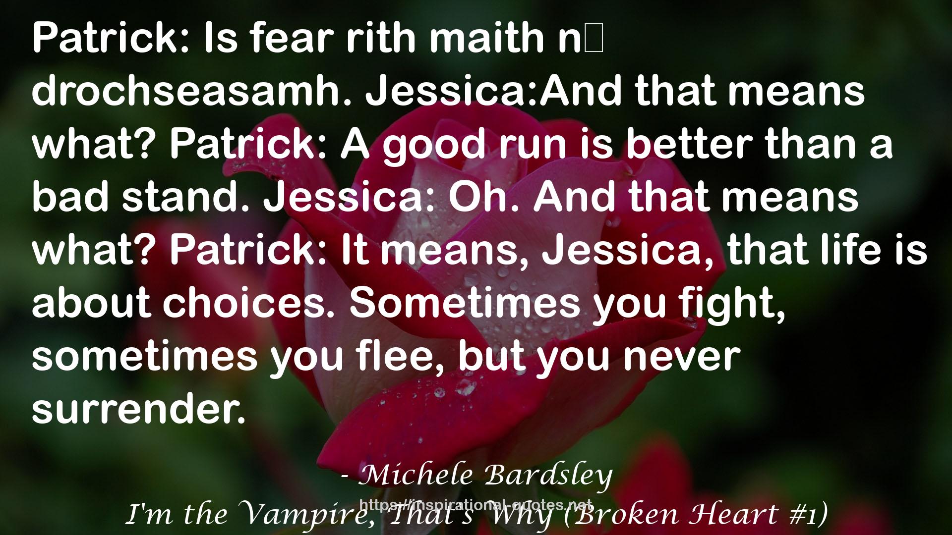 Michele Bardsley QUOTES