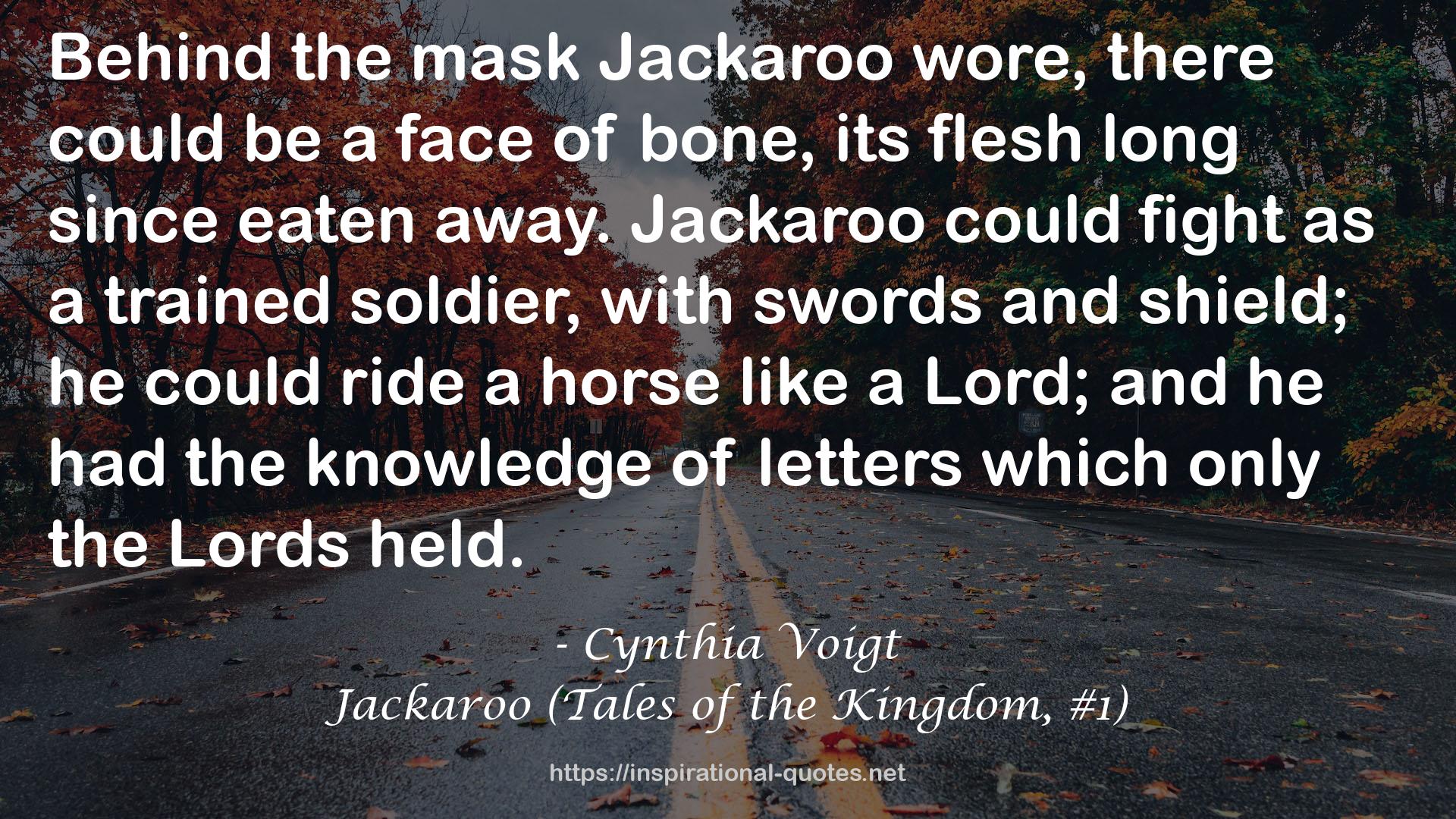 Jackaroo (Tales of the Kingdom, #1) QUOTES