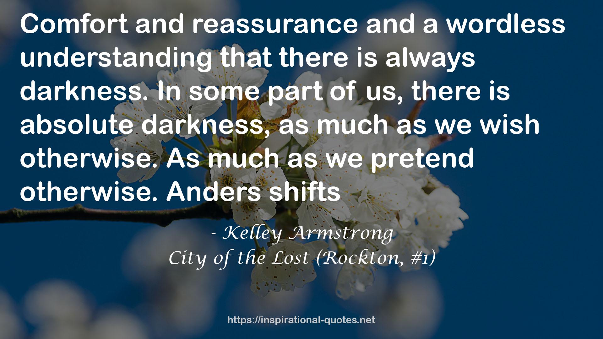 City of the Lost (Rockton, #1) QUOTES