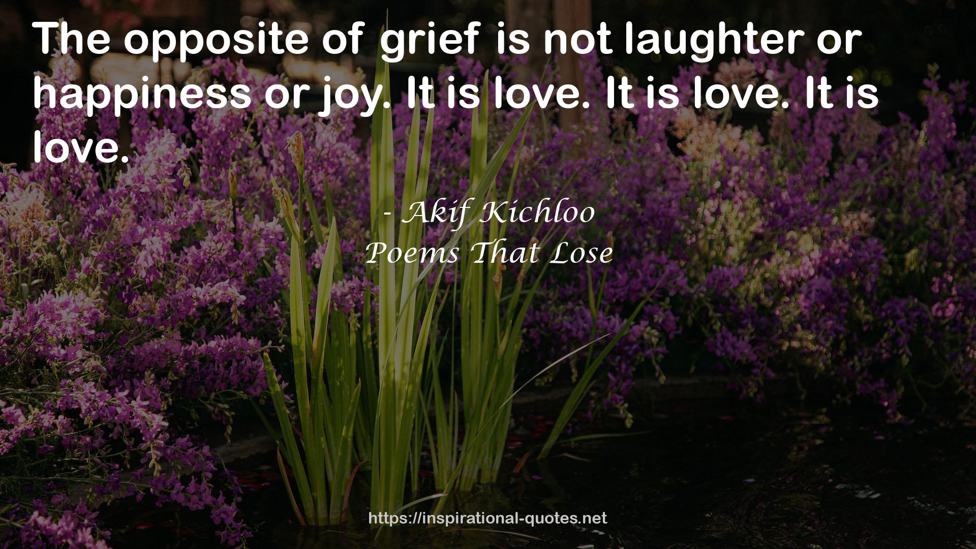 Akif Kichloo QUOTES