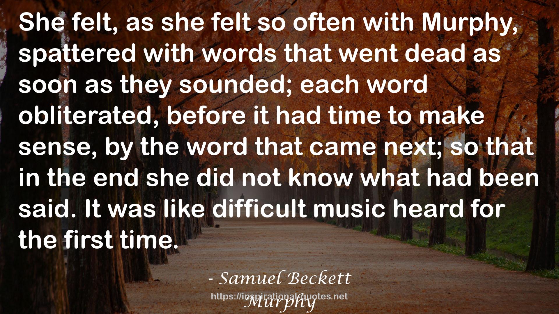 Samuel Beckett QUOTES