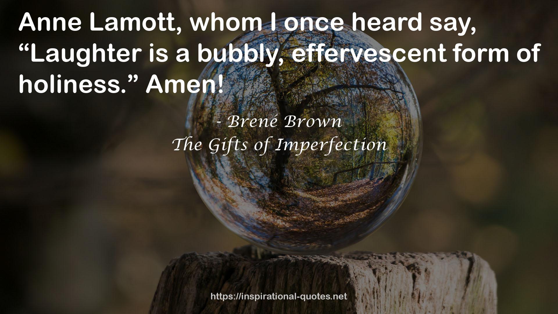 The Gifts of Imperfection QUOTES