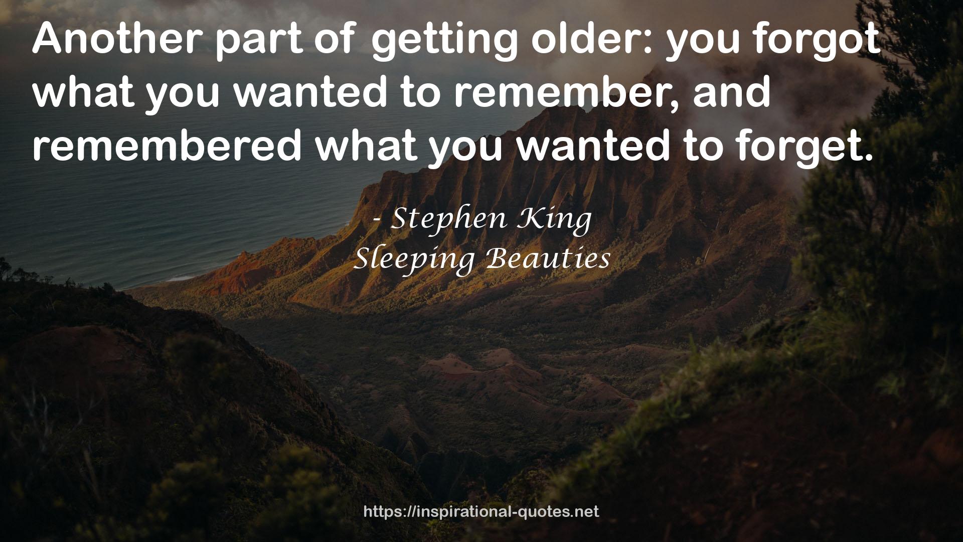 Sleeping Beauties QUOTES