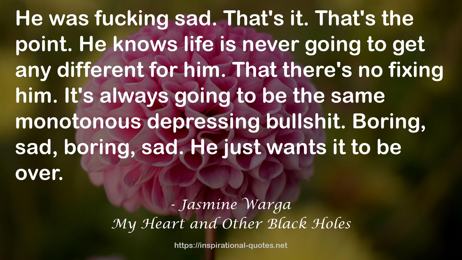 depressing  QUOTES