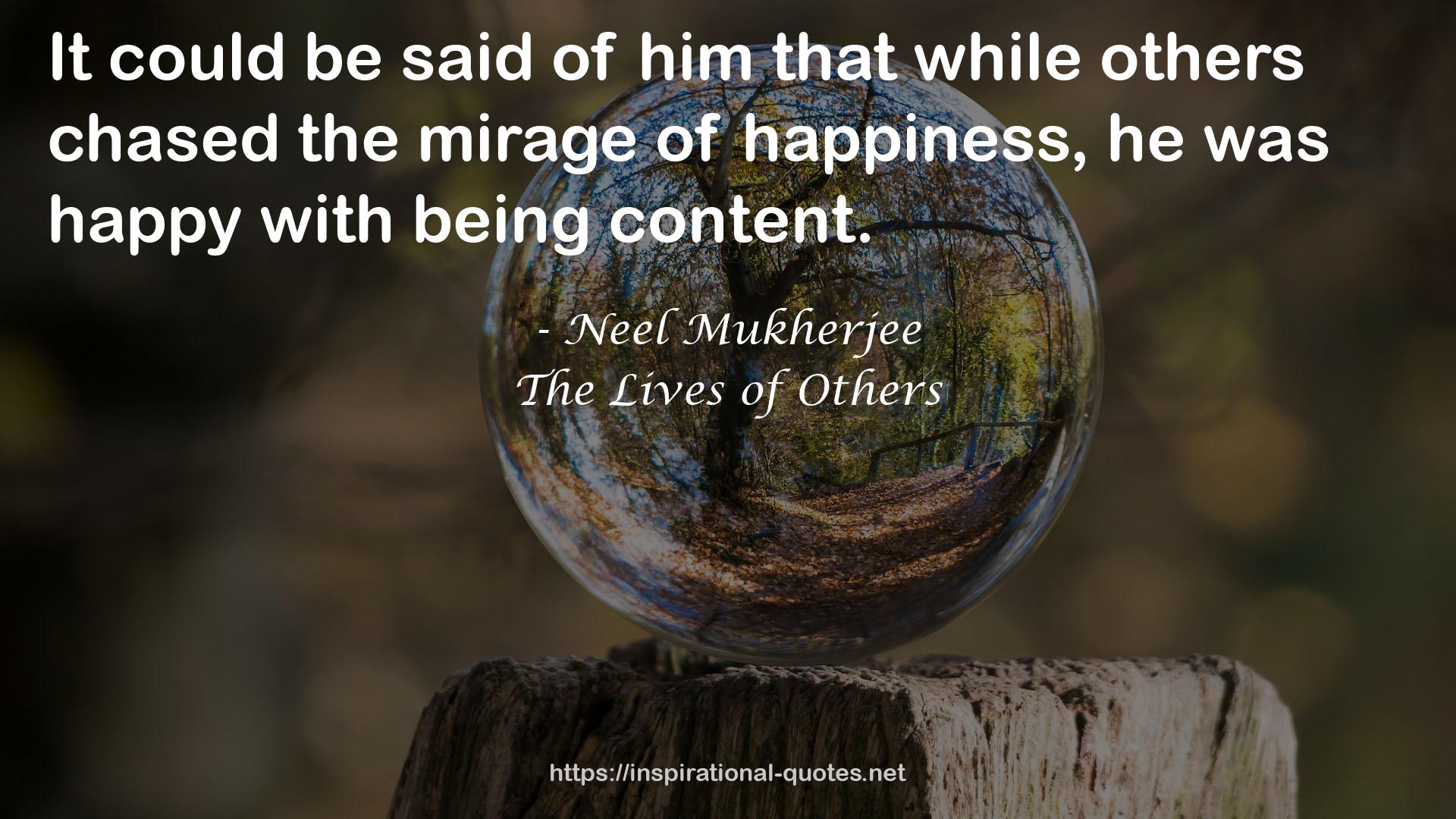 Neel Mukherjee QUOTES