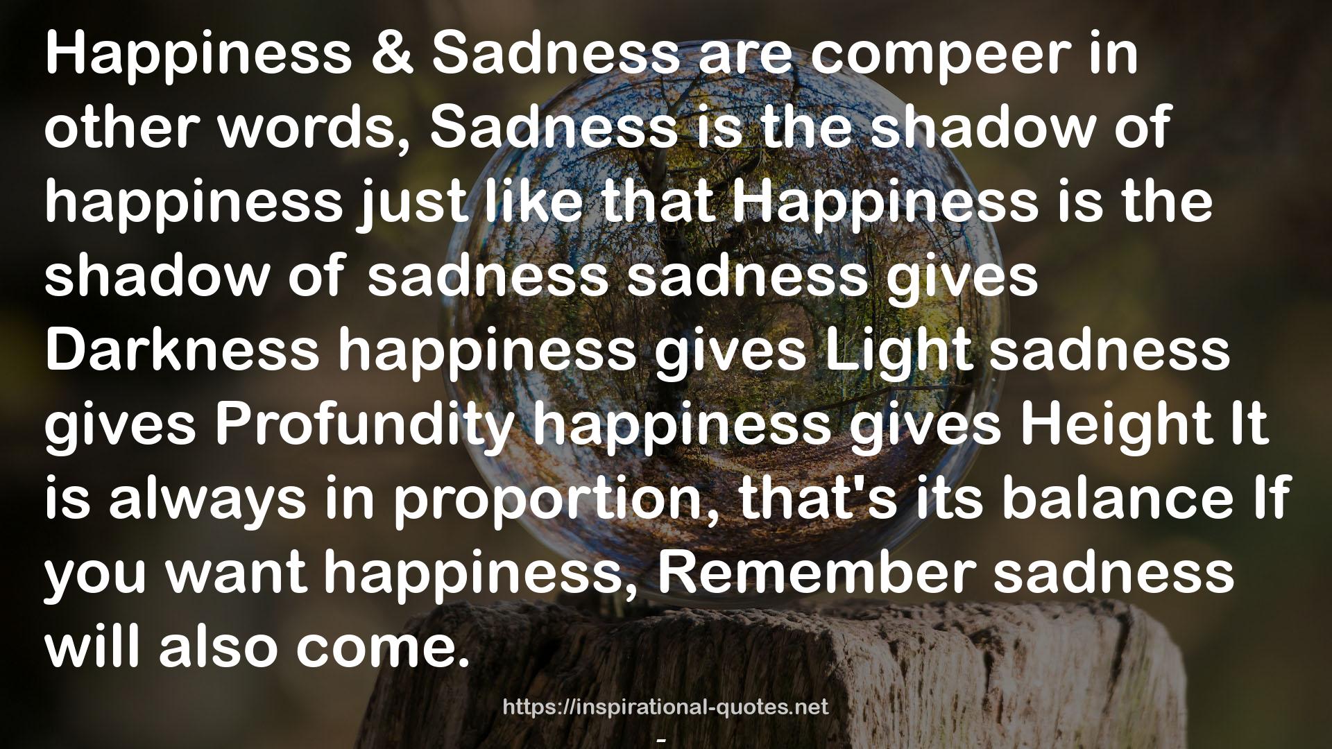 sadnesssadness  QUOTES