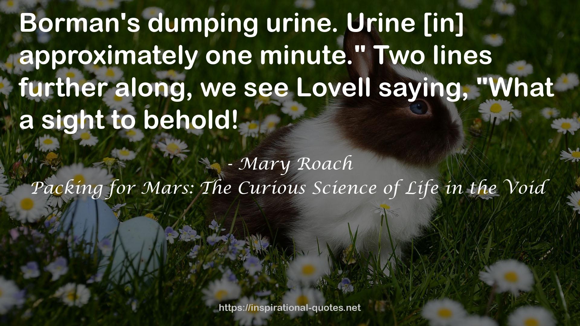 Mary Roach QUOTES