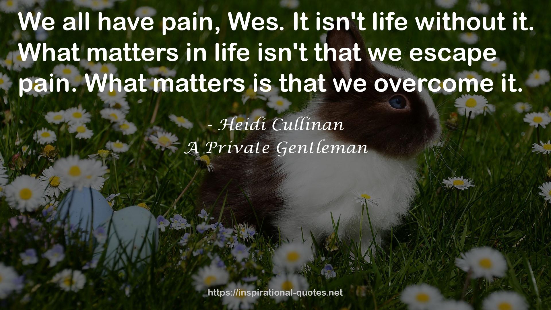 A Private Gentleman QUOTES