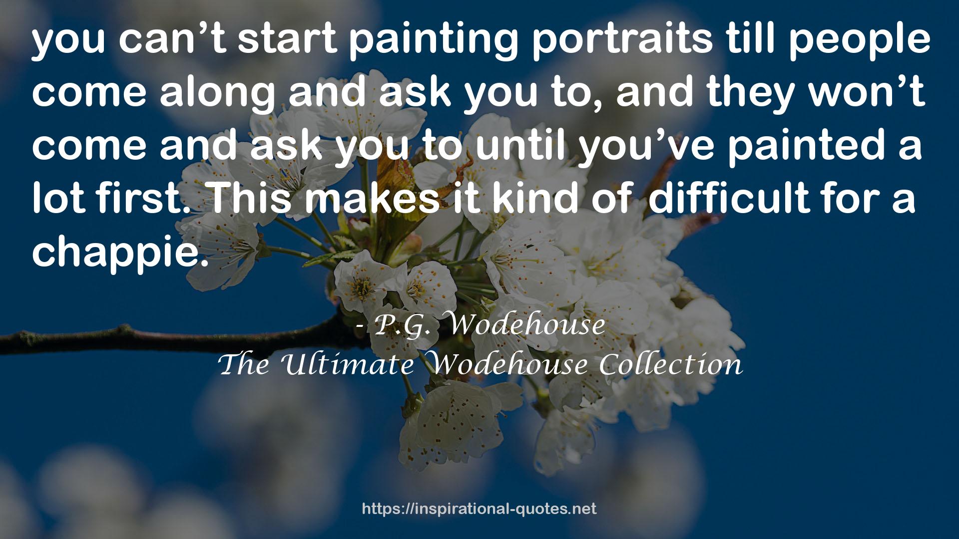 The Ultimate Wodehouse Collection QUOTES