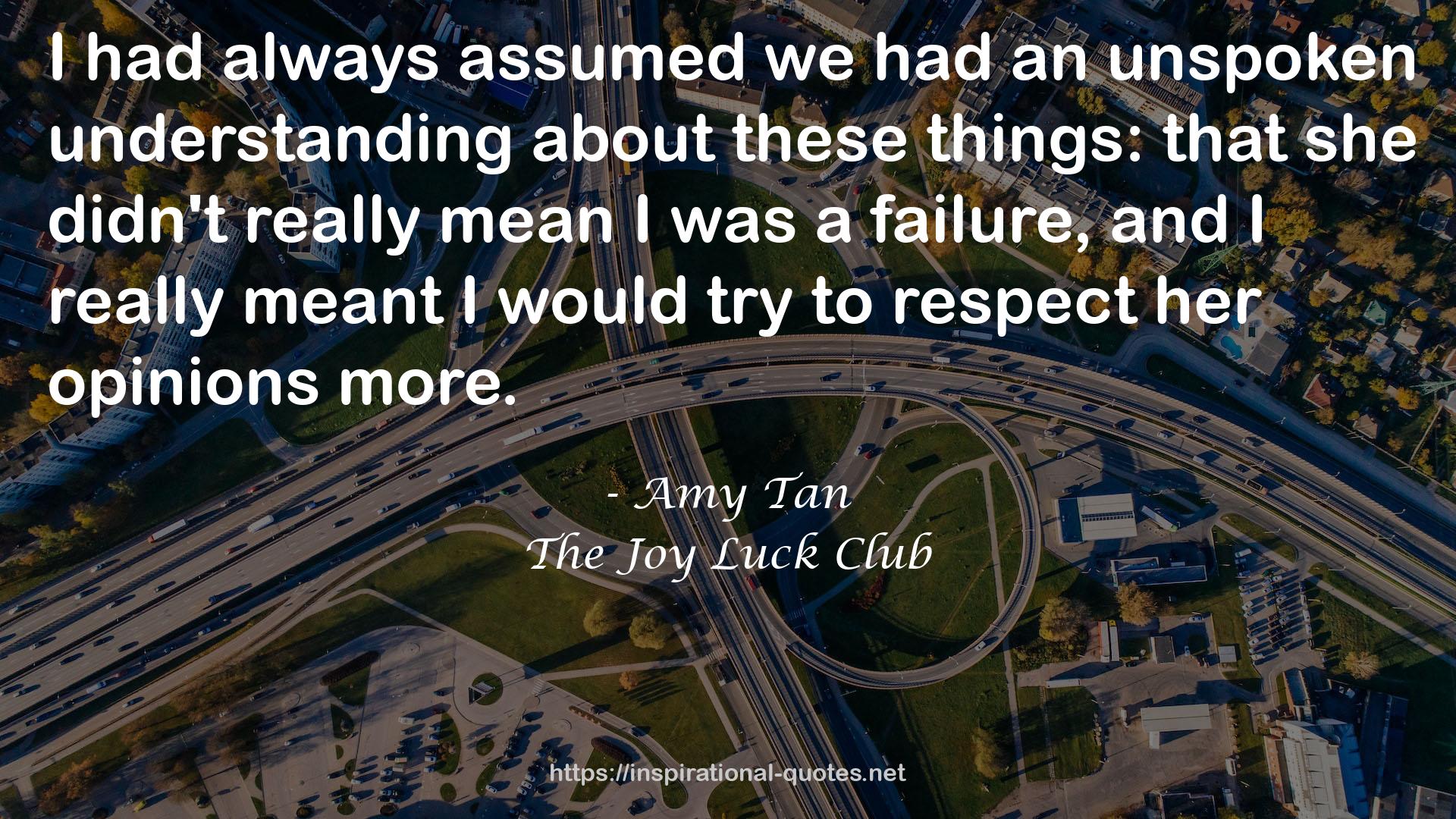 The Joy Luck Club QUOTES