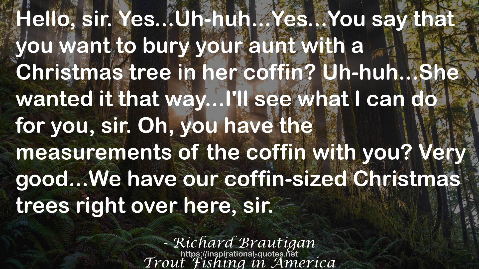 Richard Brautigan QUOTES