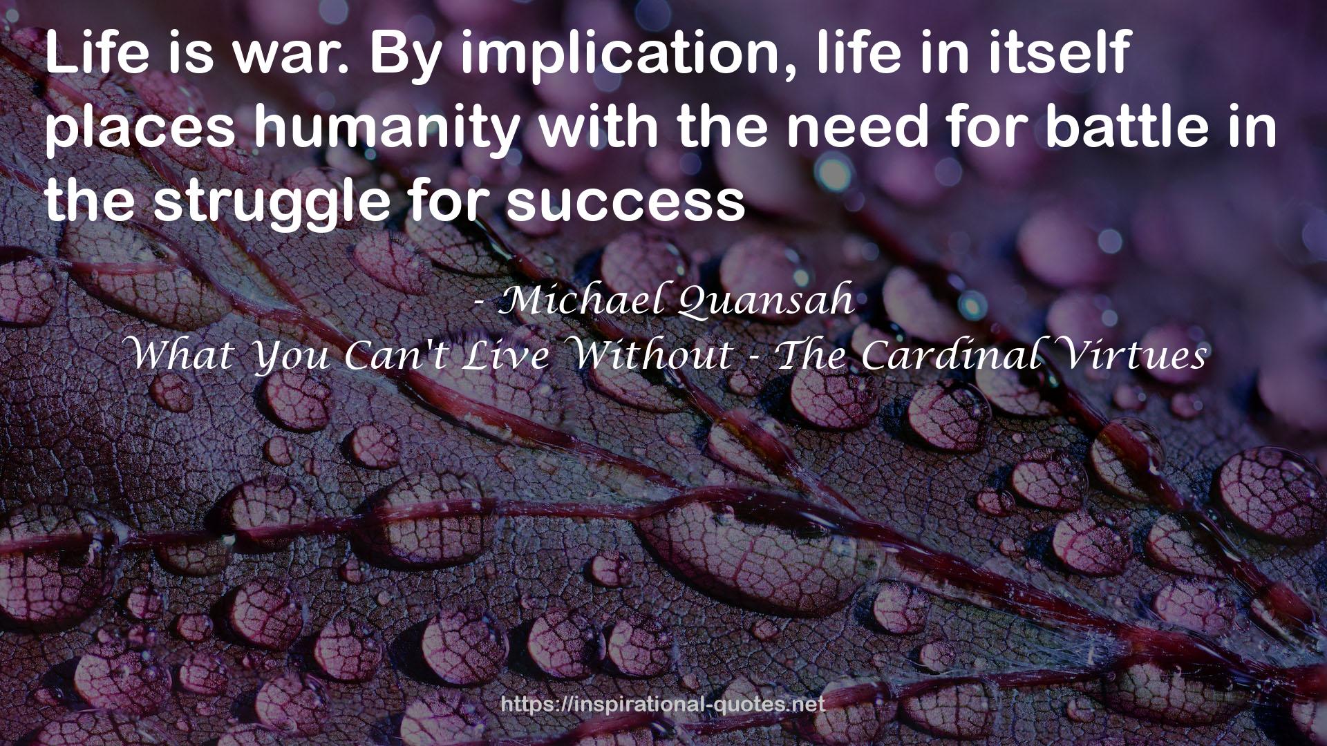 Michael Quansah QUOTES