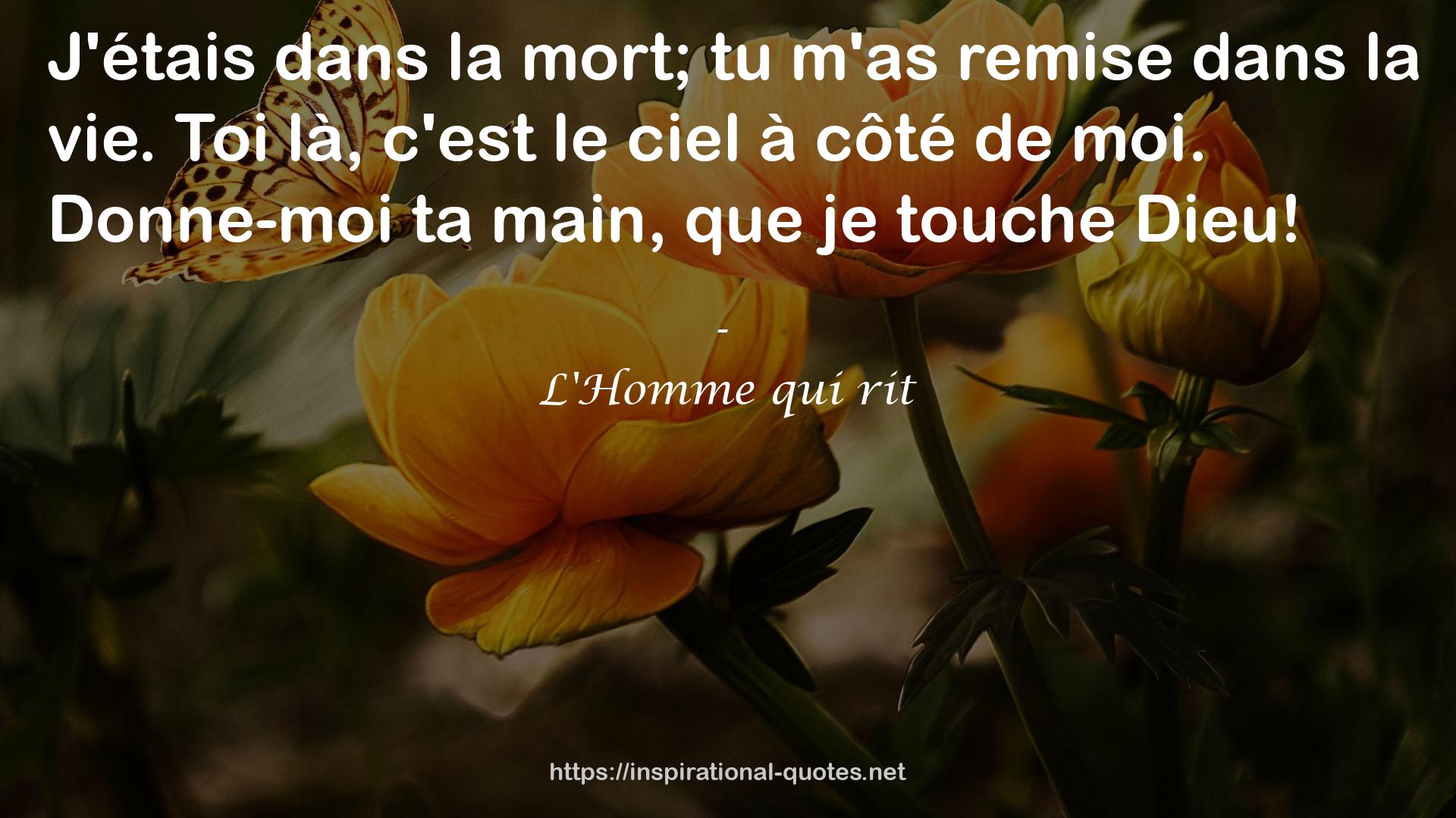 L'Homme qui rit QUOTES