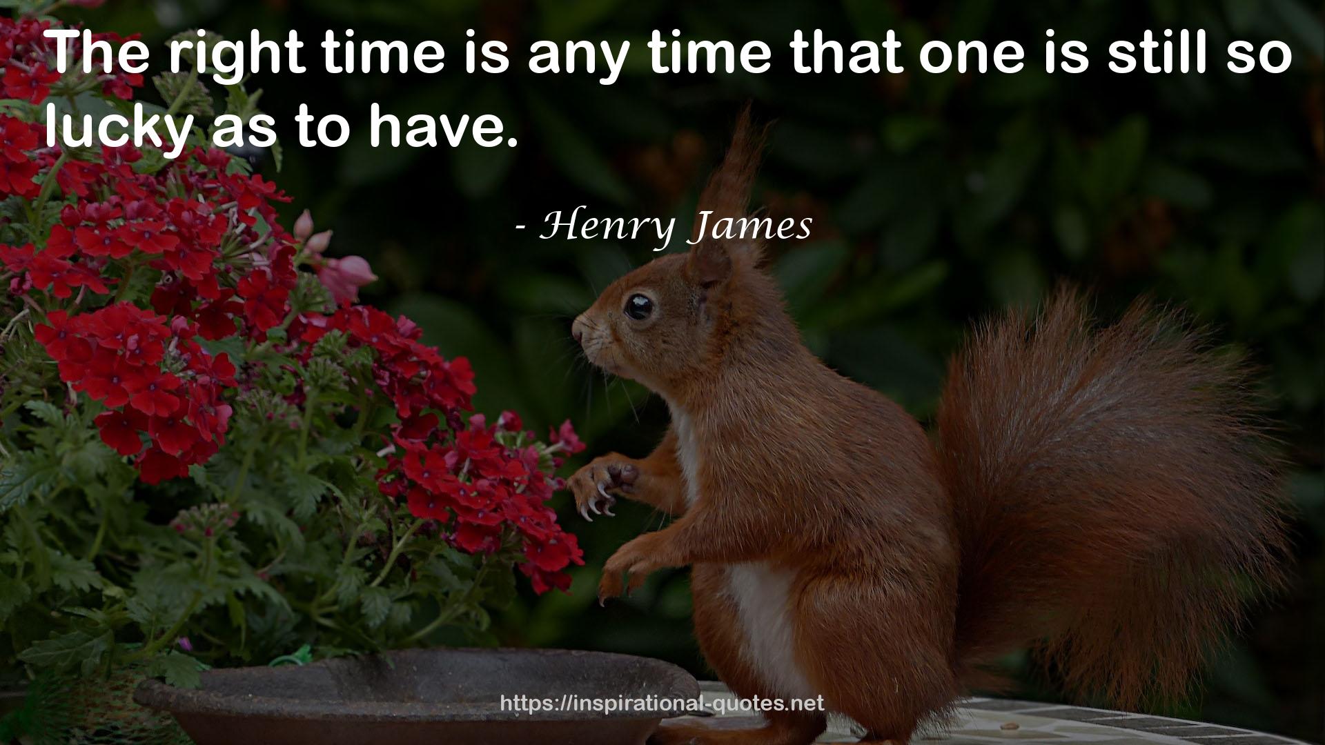 Henry James QUOTES