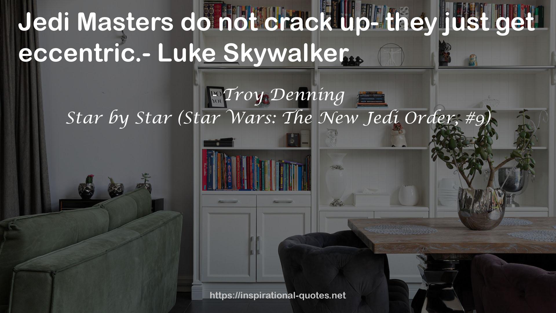 Star by Star (Star Wars: The New Jedi Order, #9) QUOTES