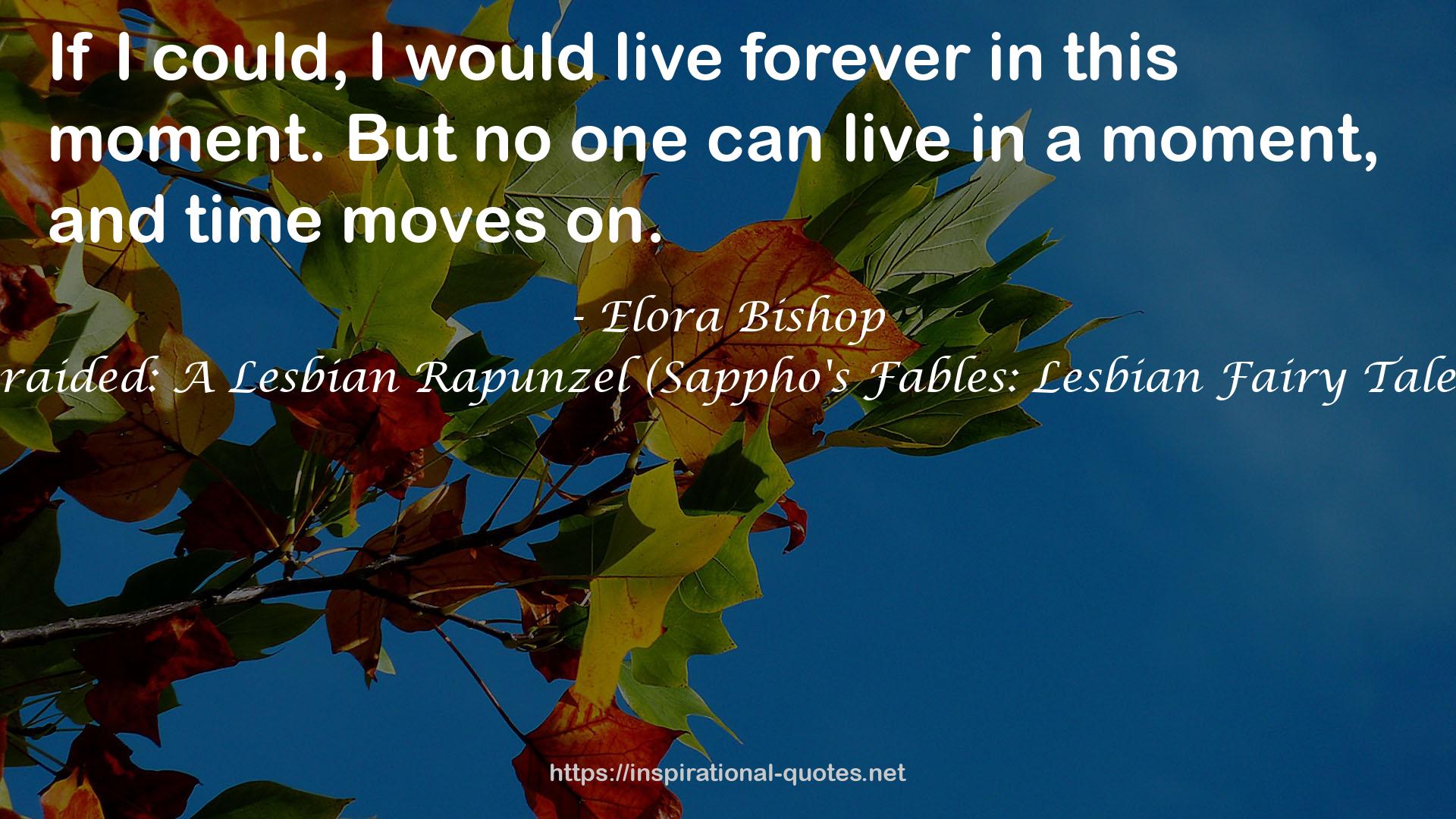 Braided: A Lesbian Rapunzel (Sappho's Fables: Lesbian Fairy Tales) QUOTES