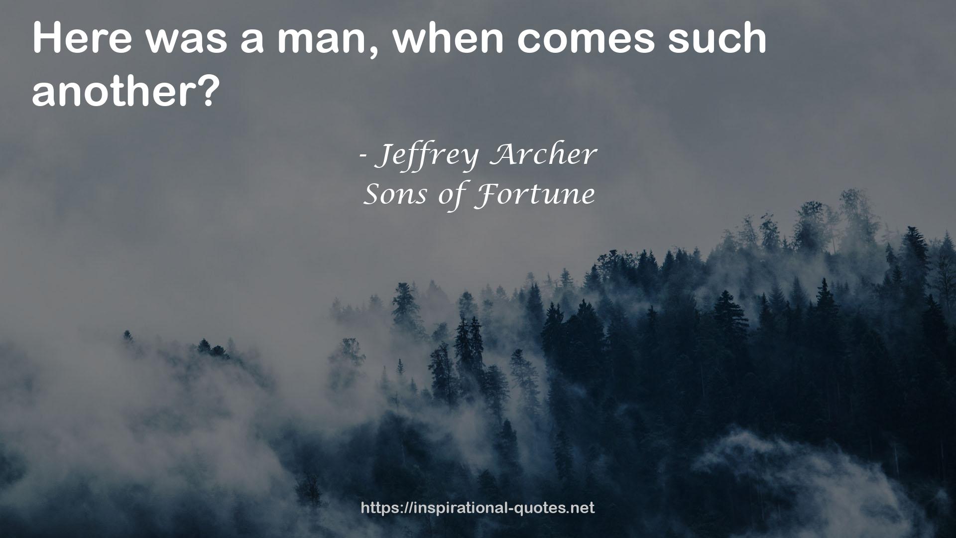 Sons of Fortune QUOTES