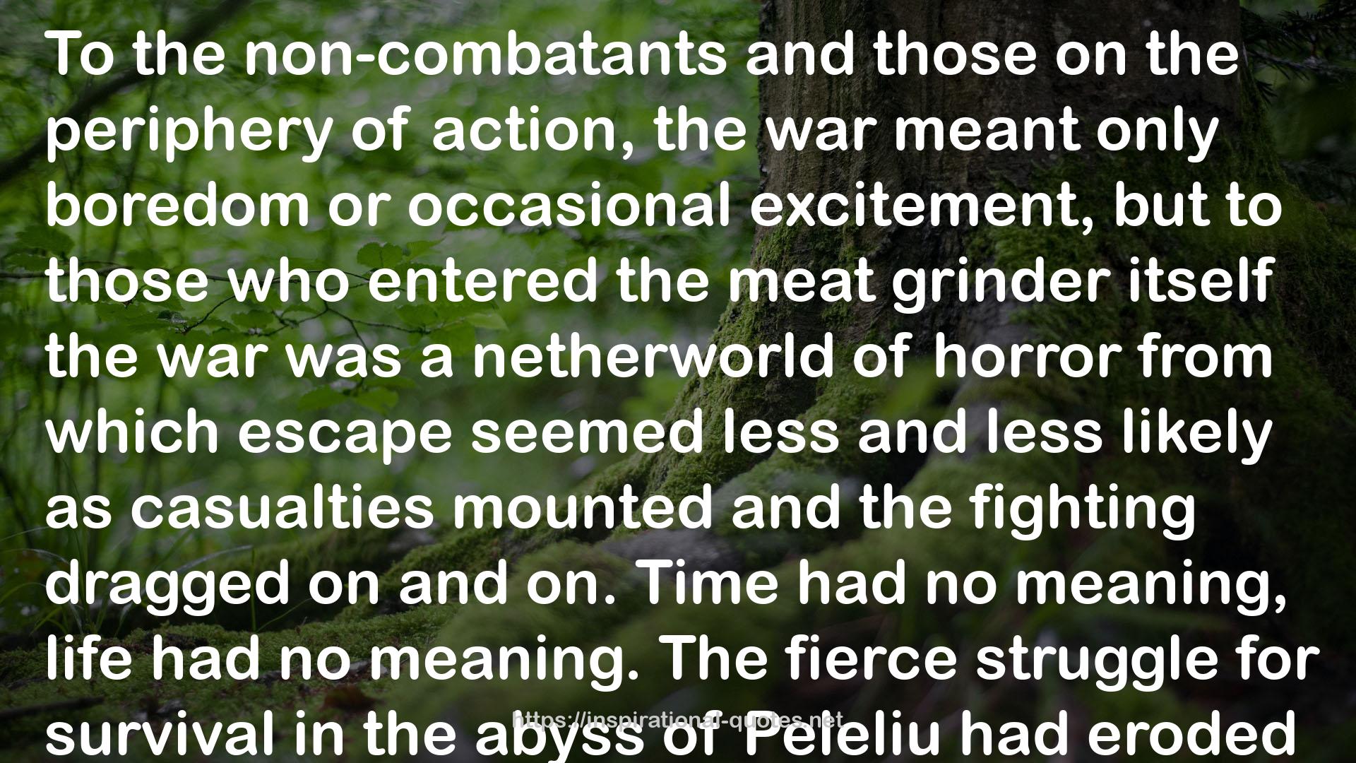 With the Old Breed: At Peleliu and Okinawa QUOTES