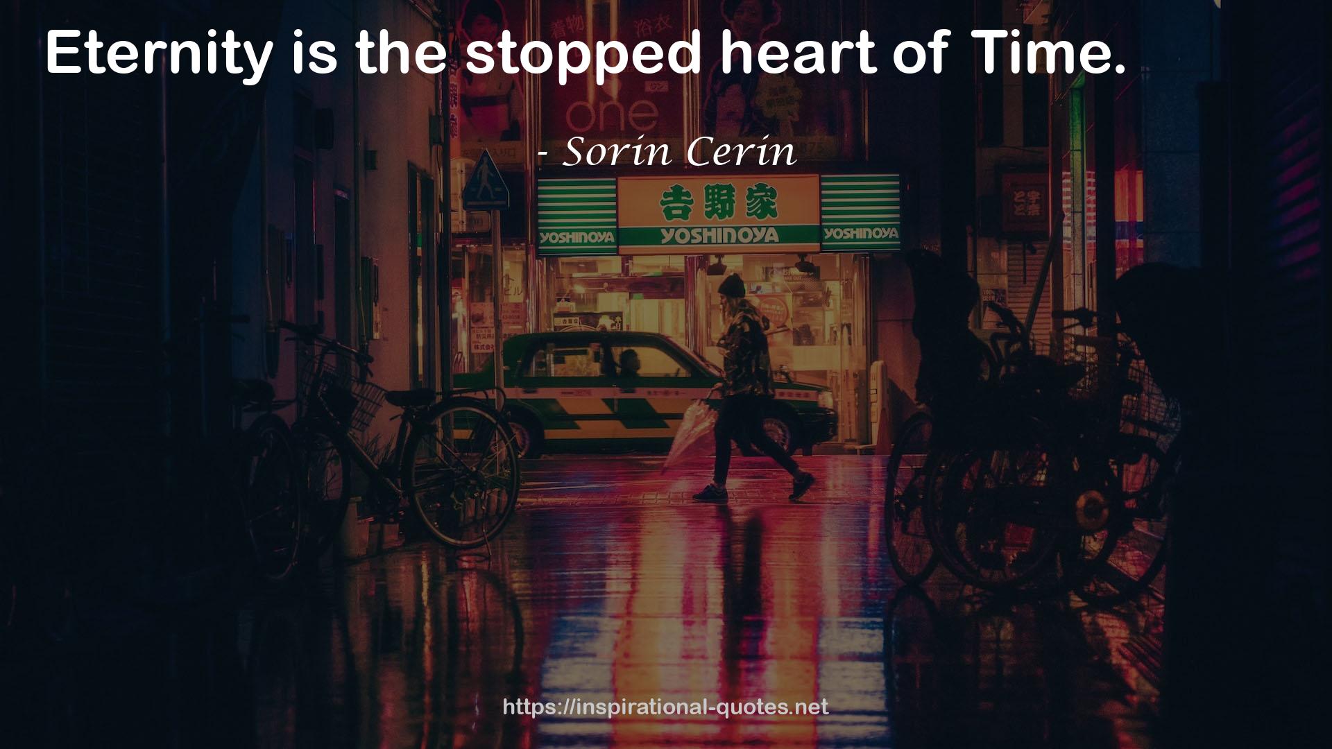 the stopped heart  QUOTES