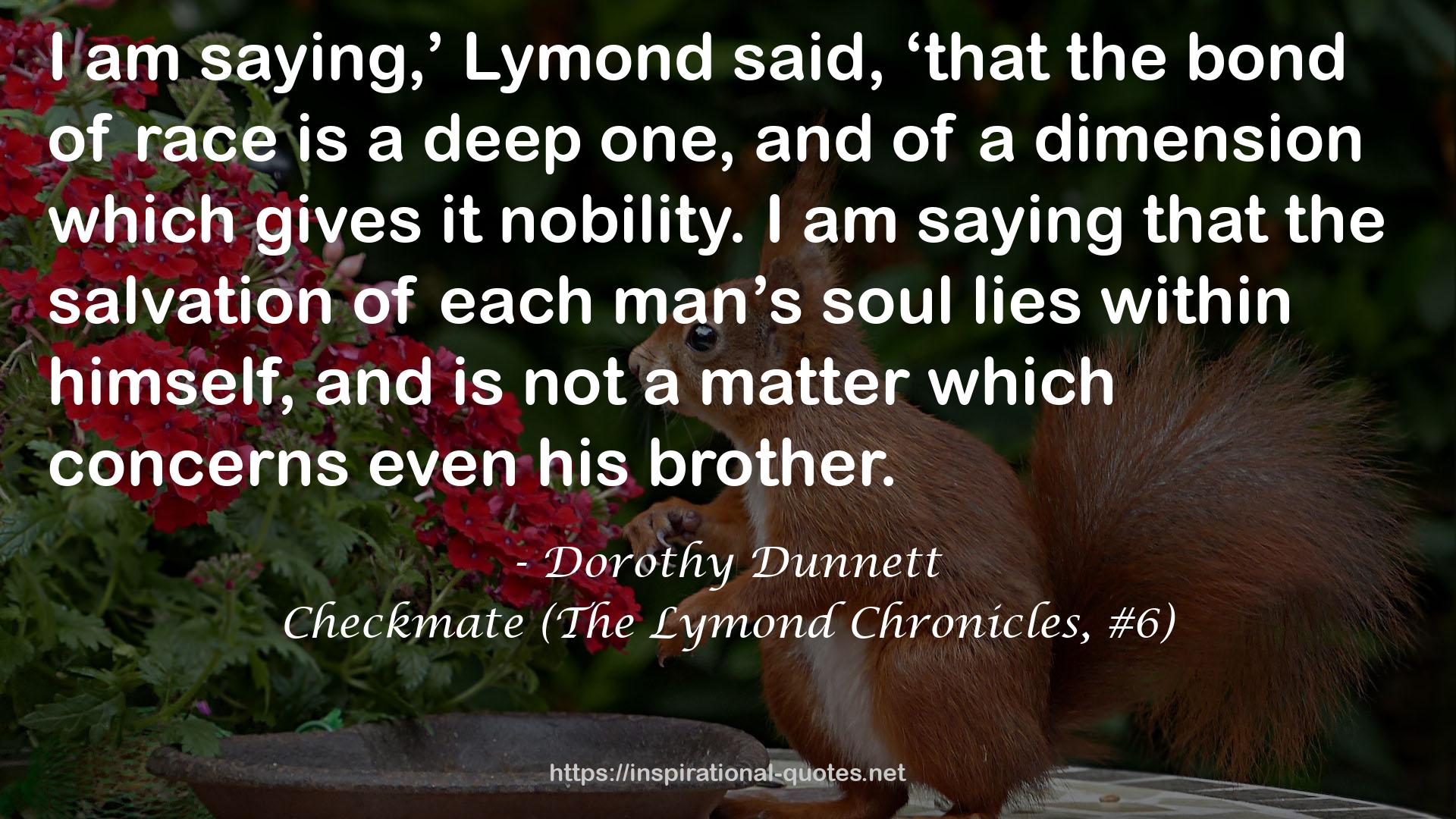 Checkmate (The Lymond Chronicles, #6) QUOTES