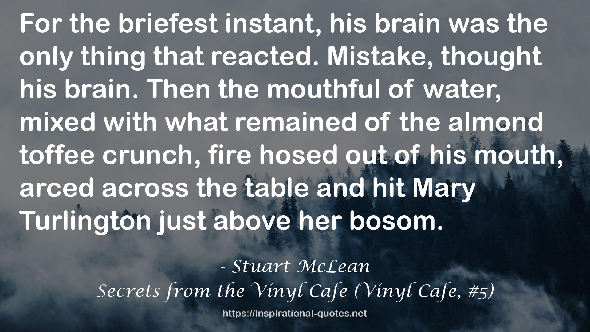 Secrets from the Vinyl Cafe (Vinyl Cafe, #5) QUOTES