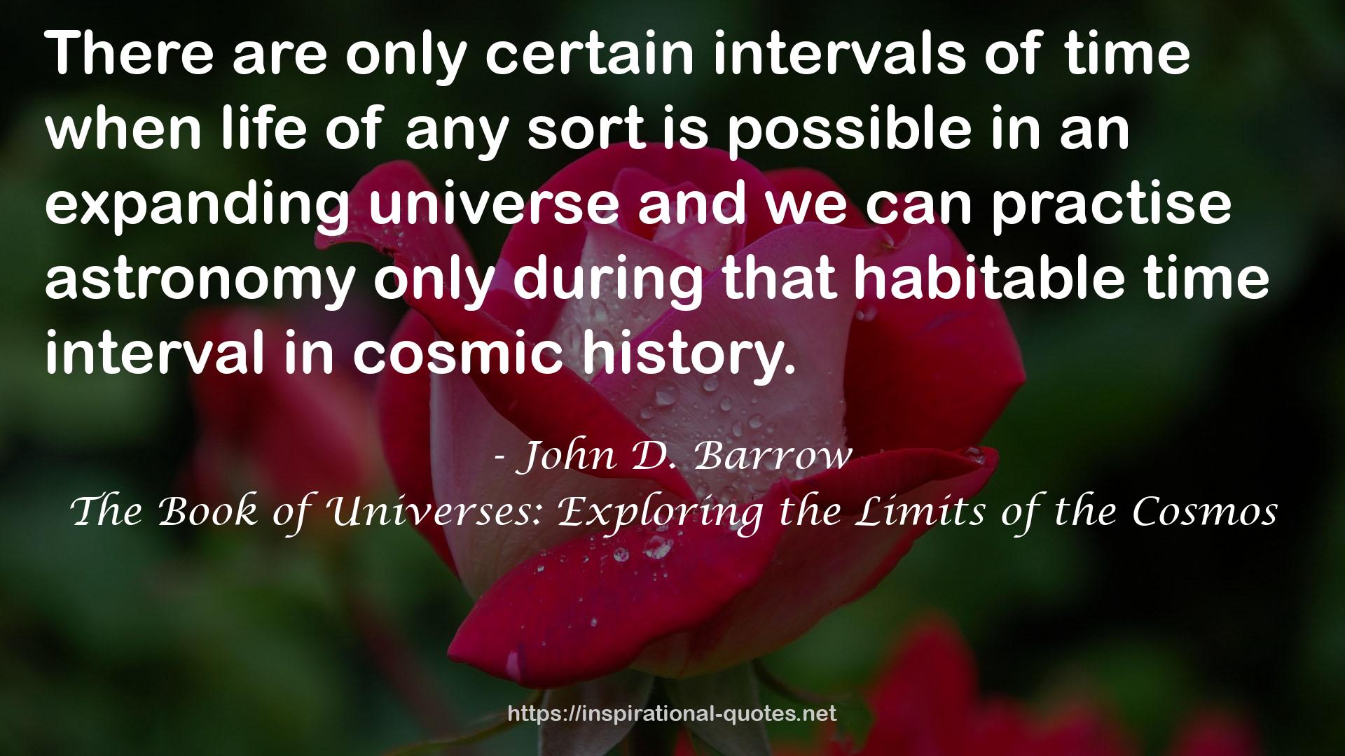 John D. Barrow QUOTES