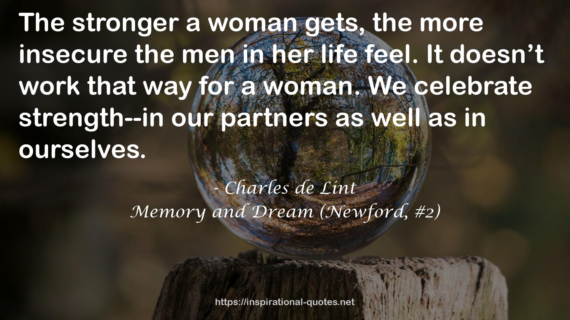 Memory and Dream (Newford, #2) QUOTES