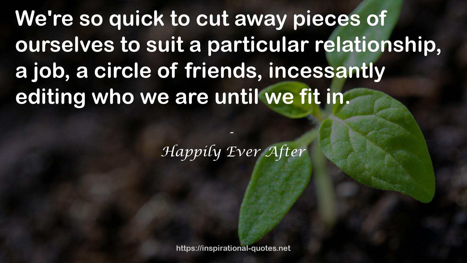 Happily Ever After QUOTES
