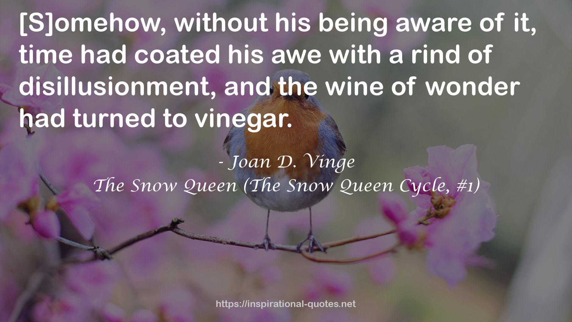 The Snow Queen (The Snow Queen Cycle, #1) QUOTES